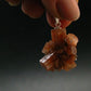 Terminated Aragonite Crystal Silver Pendant from Morocco - 1.2" - 7.73 Grams