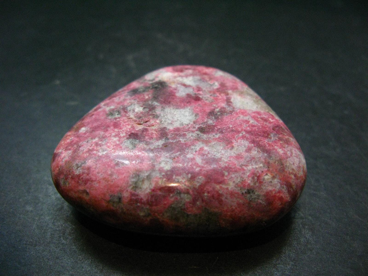 Rare Red Thulite Piece From Norway - 2.2" - 103.95 Grams