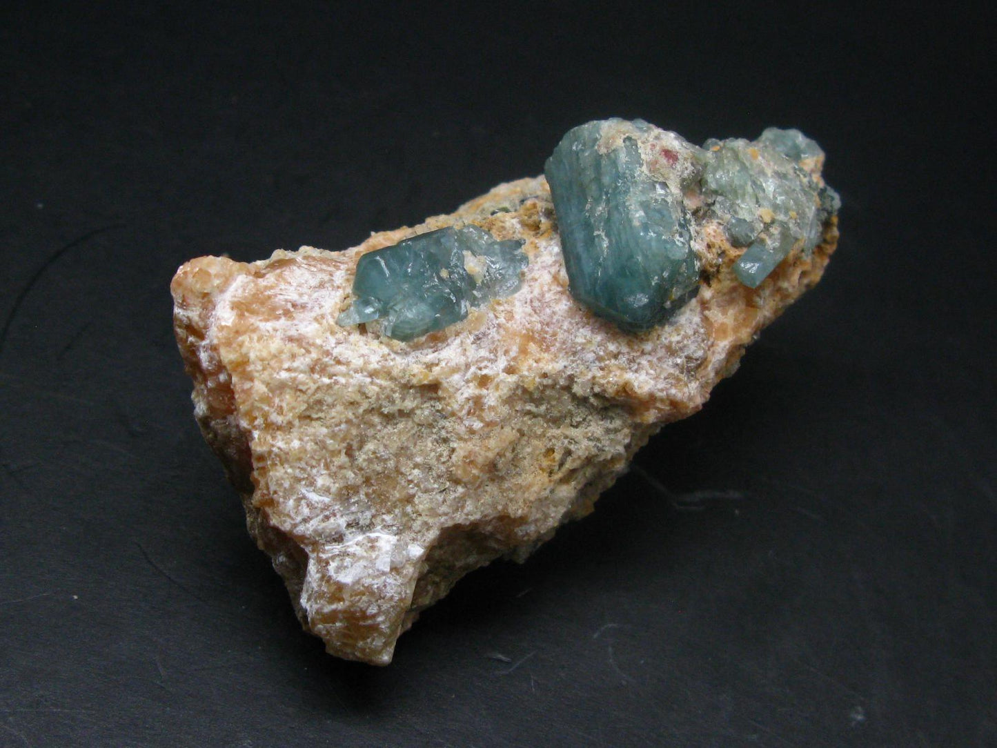 Rare Blue Apatite Cluster from Russia - 3.1" - 136 Grams