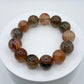 Rutilated Quartz Bracelet – Natural Gemstone Stretch Beaded Jewelry