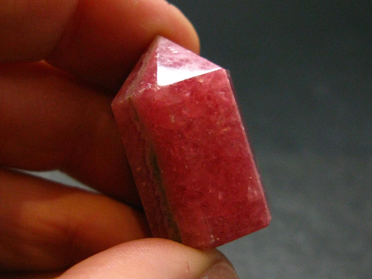 Beautiful Rhodochrosite Obelisk Pyramid from Argentina - 1.0"