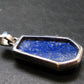 Lapis Lazuli Silver Pendant From Afghanistan - 1.7" - 11.81 Grams