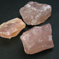 Symbol of Love and Beauty!! Lot of Three Rough Rose Quartz From Madagascar