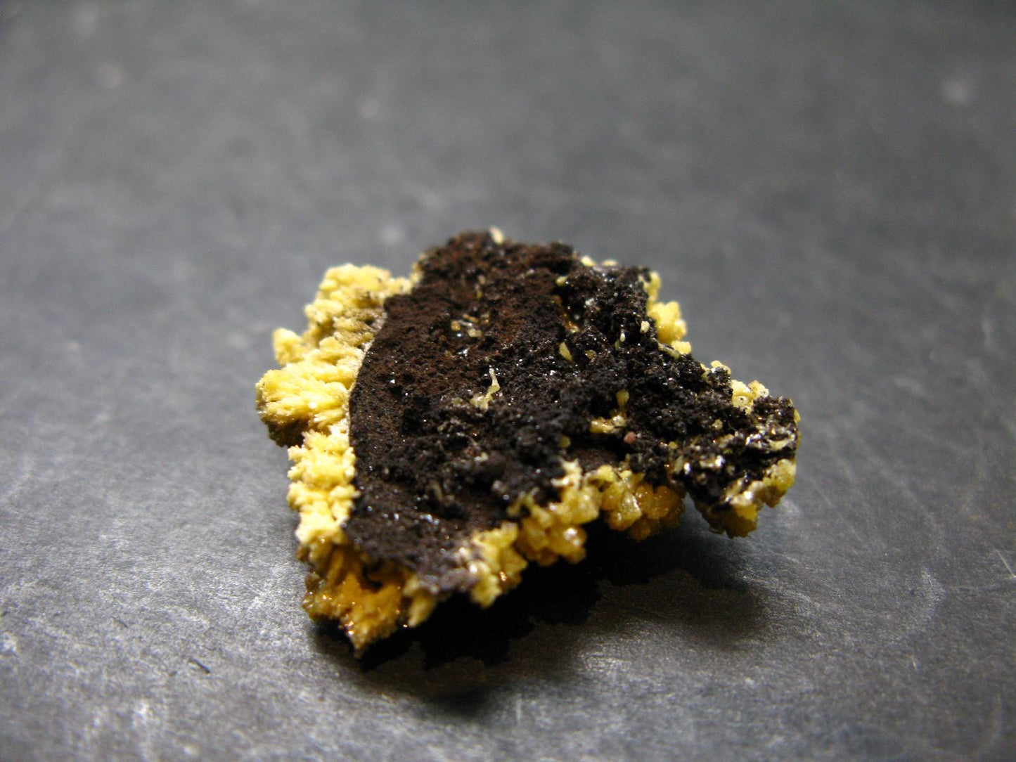 Nice Large Yellow Mimetite Cluster from Mexico - 1.2"