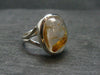 Fine Rutilated Quartz Silver Ring from Brazil - 4.90 Grams - Size 6