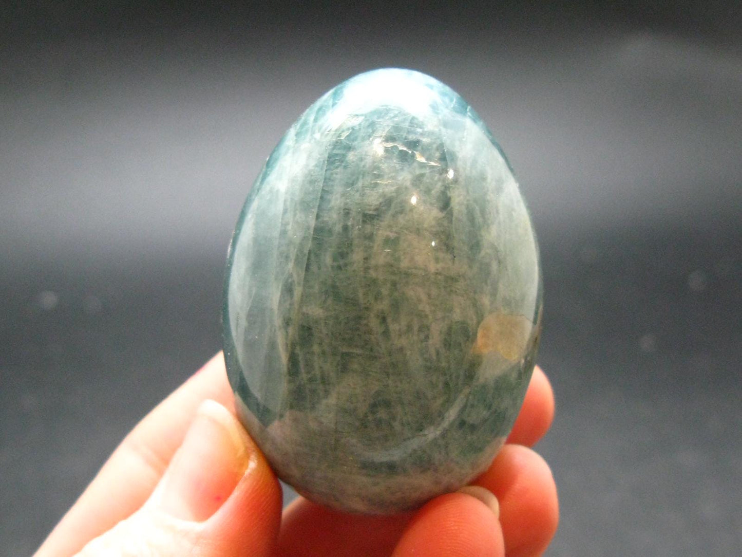 Russian Treasure from the Earth!! Blue Apatite Egg from Russia - 2.0"