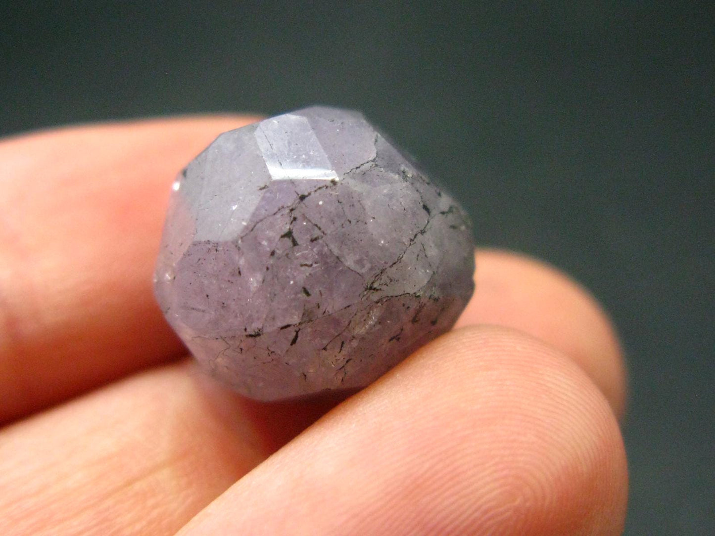 Scapolite Polished Purple Crystal From Afghanistan - 0.6" - 18.90 Carats