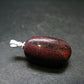 Red Cinnabar Cinabar Tumbled Pendant From Spain - 4.62 Grams - 0.1.2"