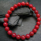 Rhodonite Gem Genuine Bracelet ~ 7 Inches ~ 8mm Round Beads