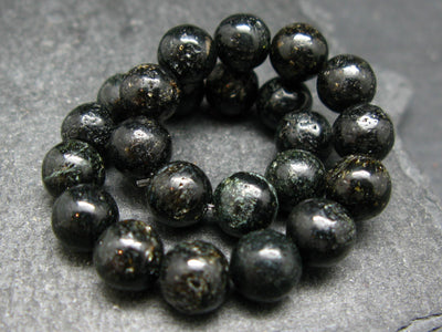 Biotite Mica Genuine Bracelet ~ 7 Inches ~ 8mm Round Beads