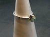 Euclase Crystal Silver Ring From Brazil - Size 8 - 2.03 Grams