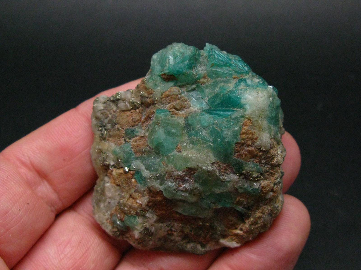 Emerald Beryl Crystal On Matrix From Colombia - 2.2"
