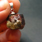Rare Zircon Crystal Silver Pendant From Pakistan - 0.8" - 4.36 Grams