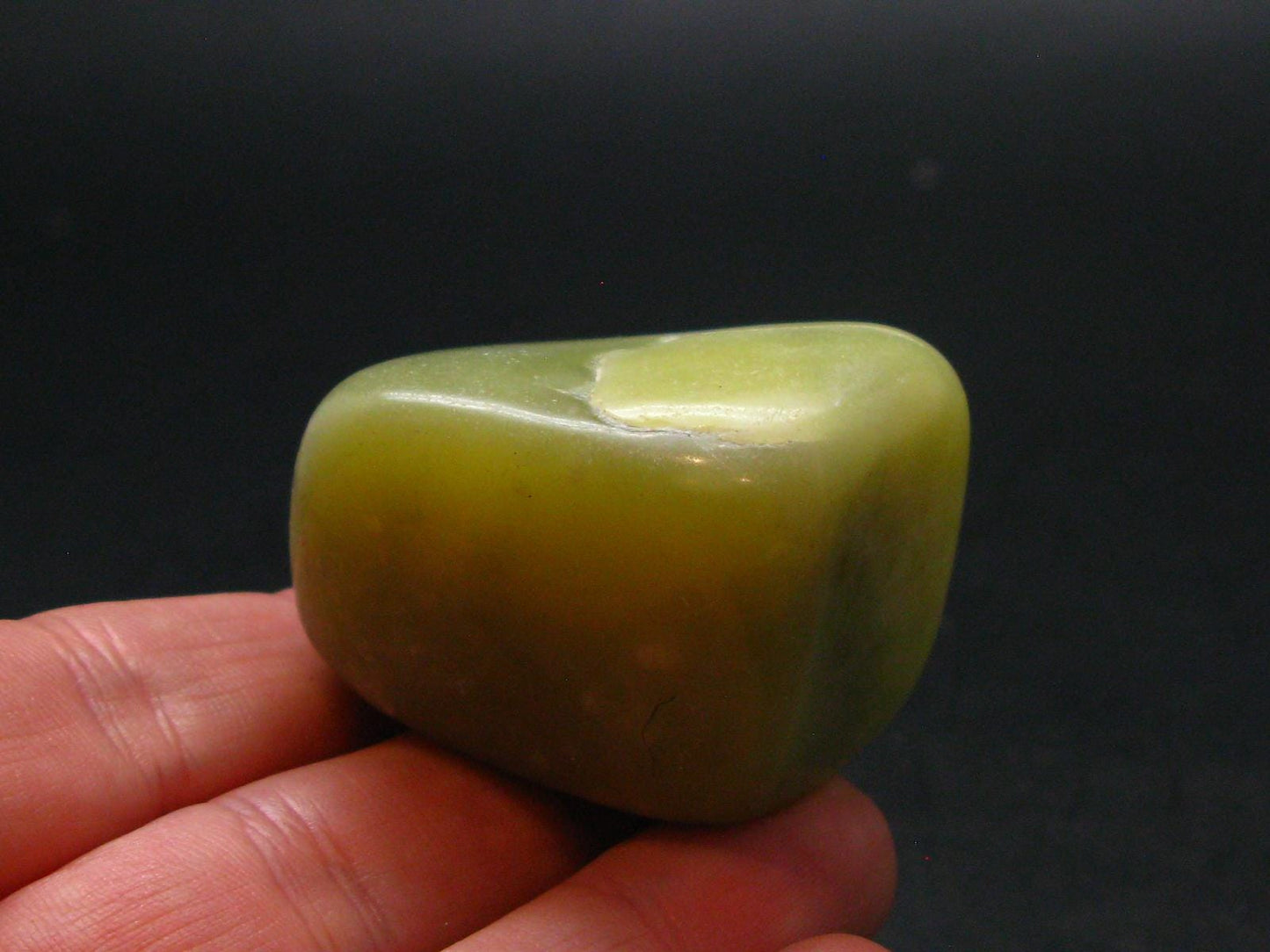 Healerite Serpentine Tumbled Piece From USA - 1.4"