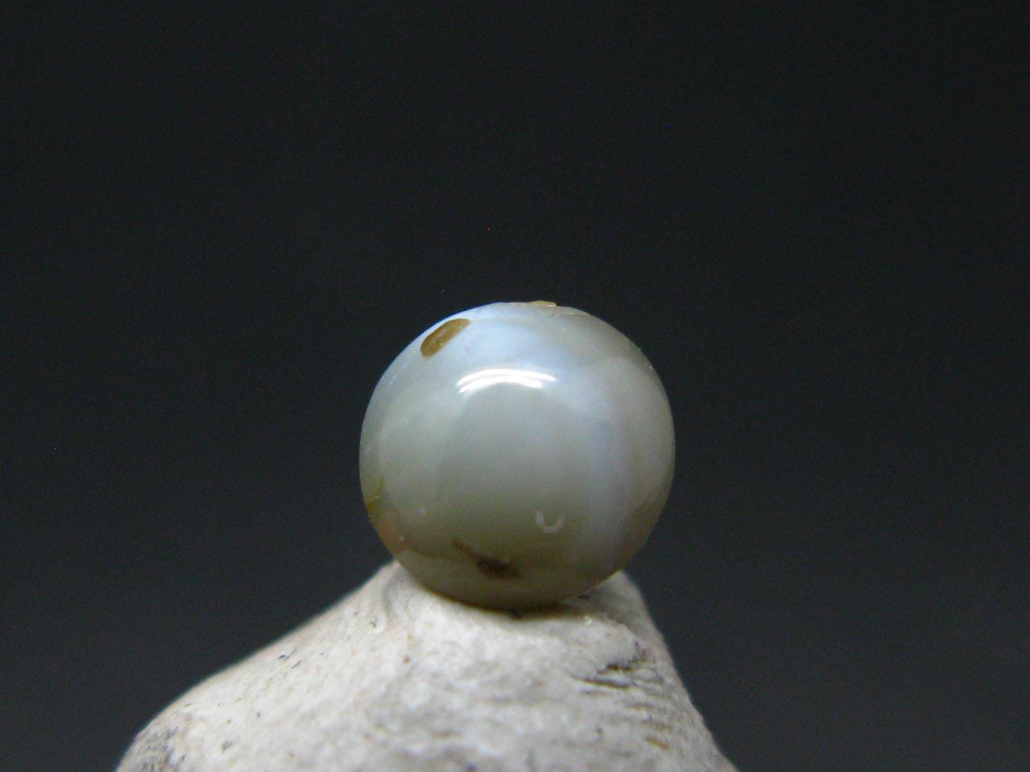 Rare Gem Chrsyoberyl Cats Eye Cabochon from India - 0.82 Carats
