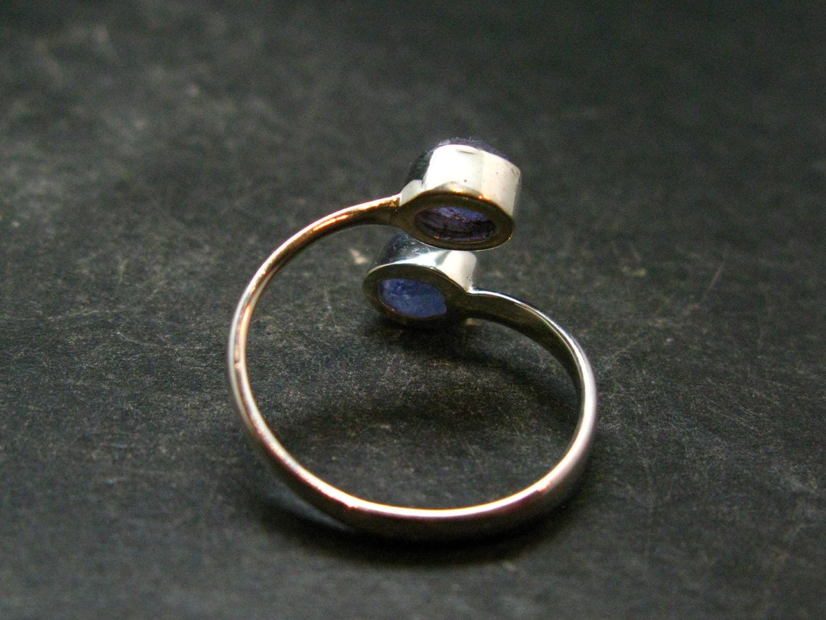 Tanzanite (Zoisite) Sterling Silver Ring - 2.66 Grams - Size 9