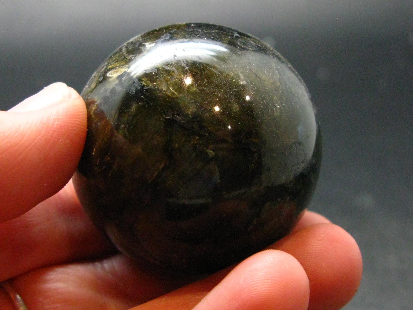 Labradorite Sphere from Madagascar - 1.5"