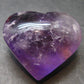 Amazing Natural Amethyst Puffed Heart Shaped from Brazil - 1.2"