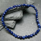 Sodalite Genuine Bracelet ~ 7 Inches ~ 4mm Facetted Beads