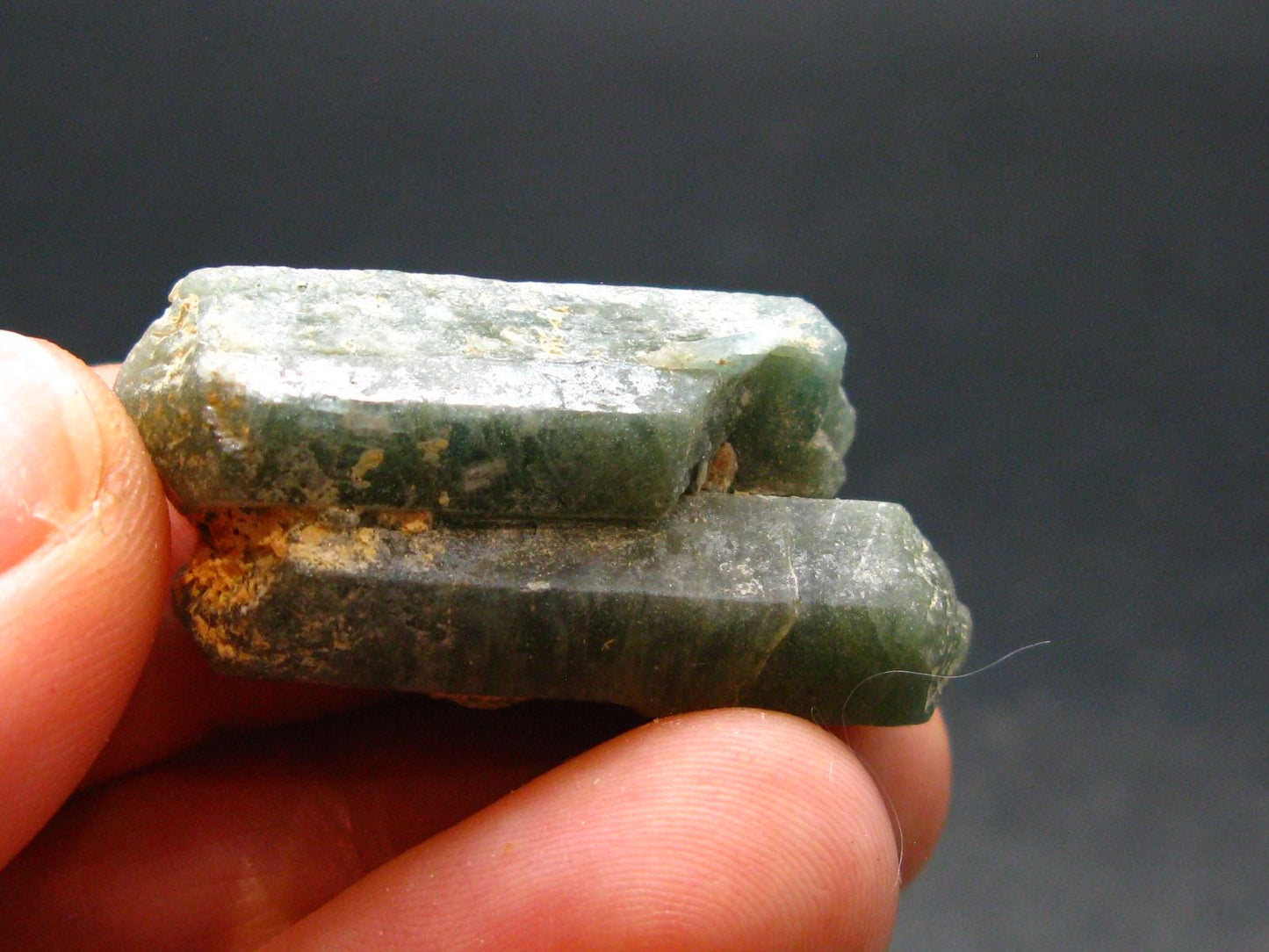 Large Neon Blue Apatite Crystal From Brazil - 1.3" - 10.66 Grams