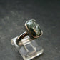 Seraphinite Clinochlore Angel Wings 925 Silver Ring From Russia - 2.70 Grams - Size 8