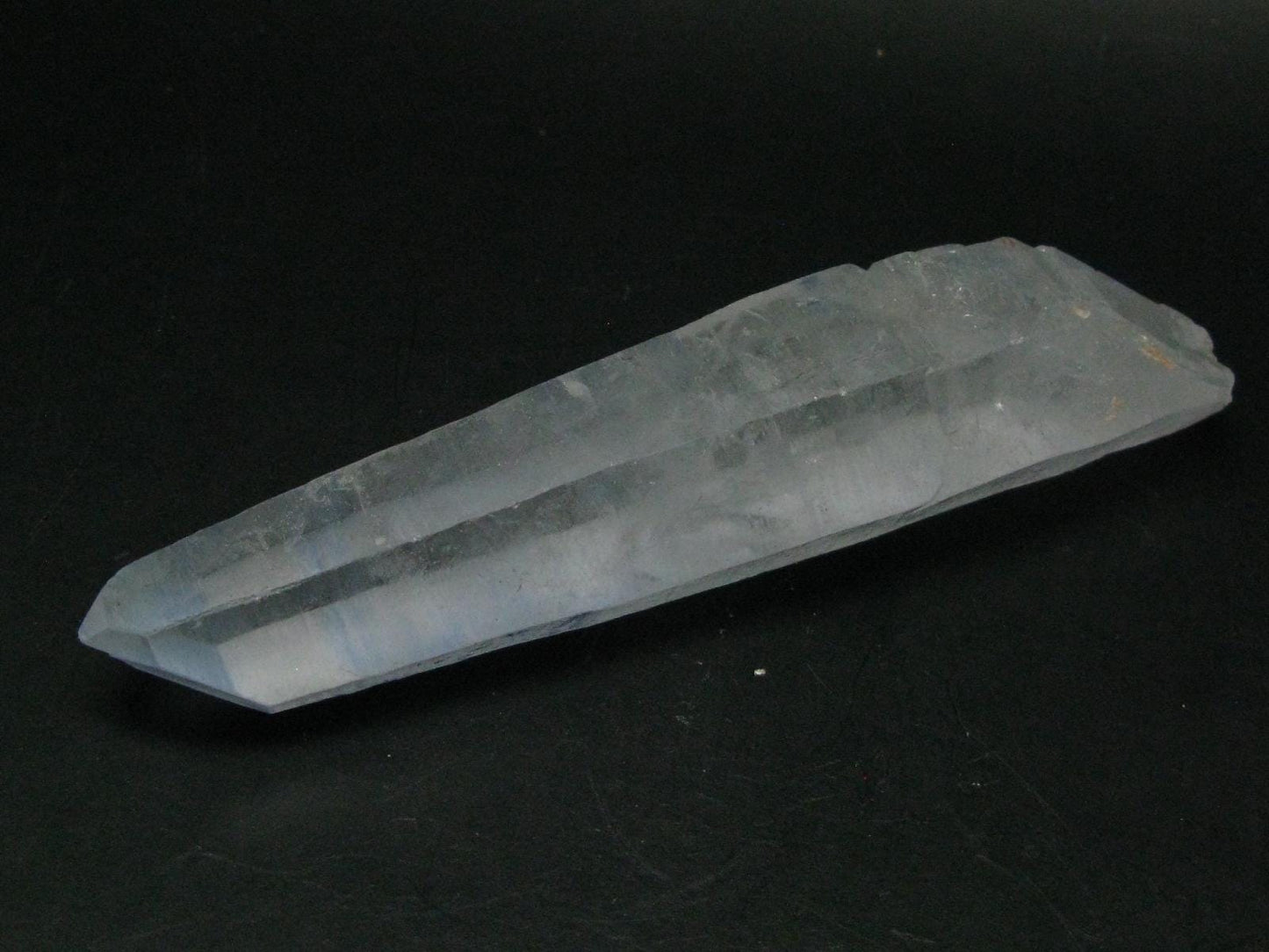 Dumortierite In Quartz Crystal From Brazil - 5.8" - 200.22 Grams