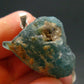 Grandidierite Silver Pendant From Madagascar - 1.1" - 6.09 Grams
