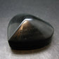 Black Obsidian Heart From Mexico - 2.0"