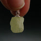 Wulfenite Crystal Silver Pendant From Arizona, USA - 0.8" - 2.31 Grams