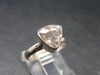 Phenakite Phenacite Crystal Facetted Silver 1.51 Carats Ring From Russia - Size 6 - 2.40 Grams