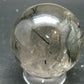 Fine Black Tourmaline In Quartz Sphere From Brazil - 1.9"