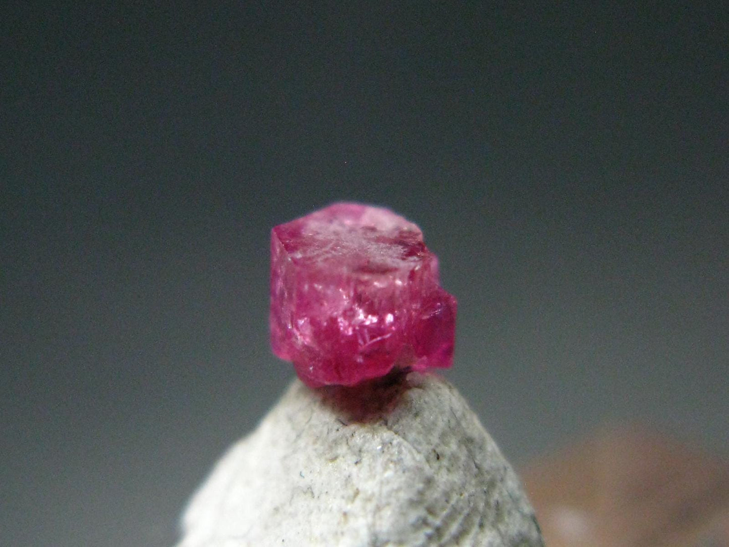 Nice Rare Gem Bixbite Red Emerald Beryl Crystal From Utah USA - 0.35 Carats