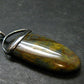 Natural Pietersite Polished Silver Pendant from Namibia - 1.7" - 5.41 Grams