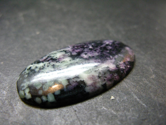 Very Rare Kammererite Chrome Clinochlore Cabochon from Turkey - 1.5" - 7.71 Grams