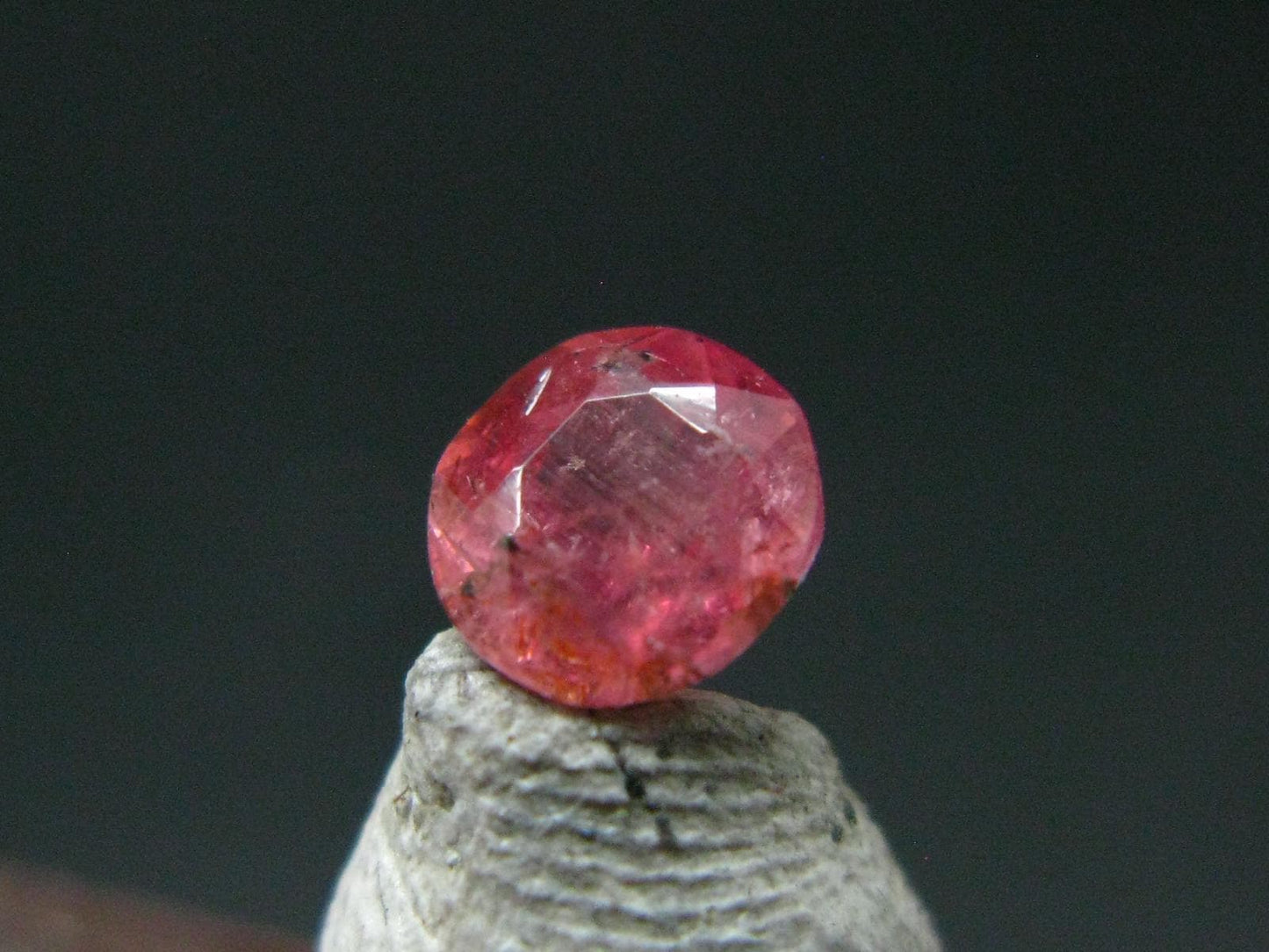 Rare Large Pezzottaite Pink Beryl Cut Facetted Gem from Madagascar - 0.48 Carats