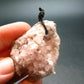 Large Pink Amethyst Pendant From Mexico - 1.7"