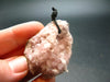 Large Pink Amethyst Pendant From Mexico - 1.7"