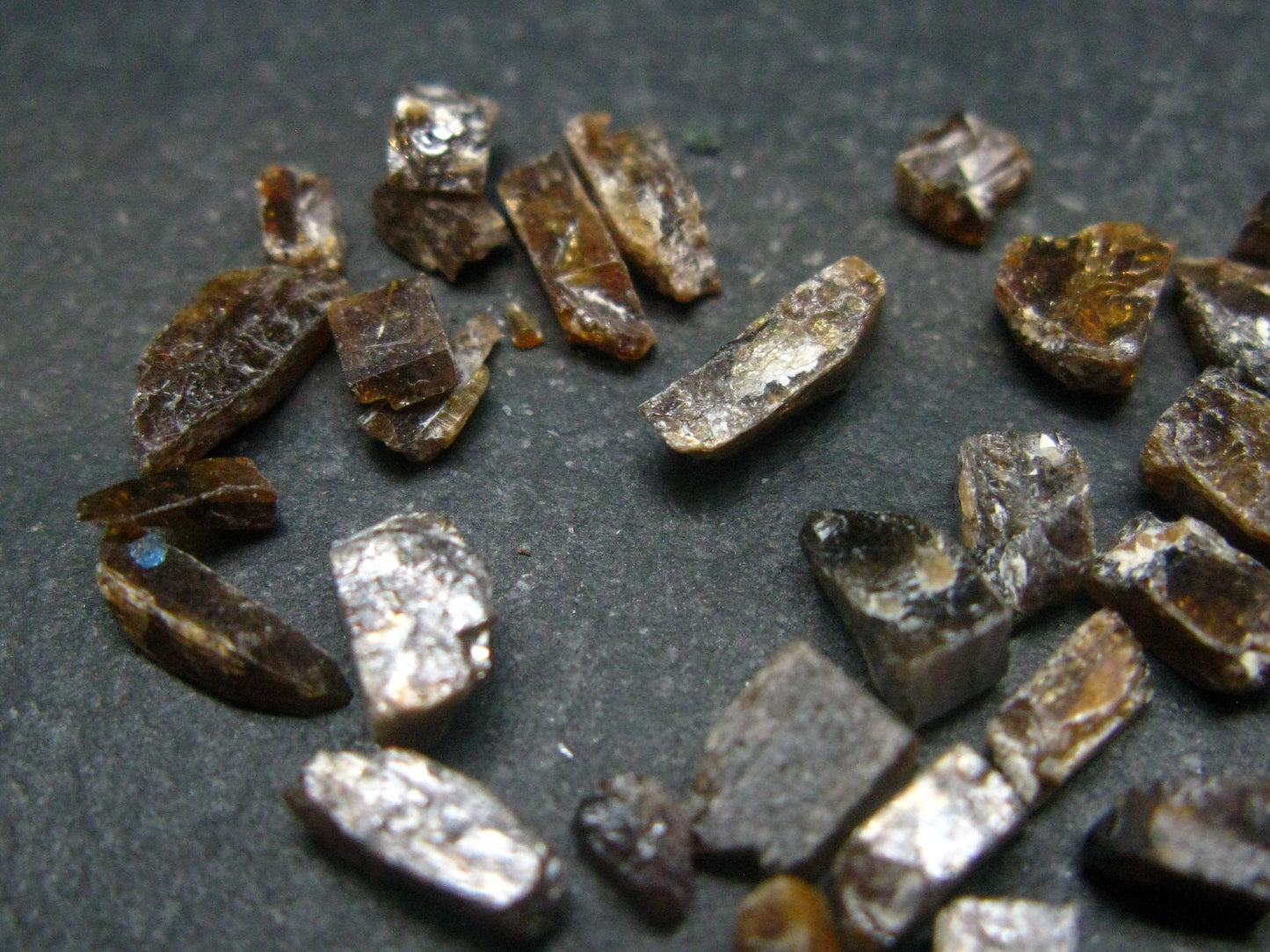 Lot of 30 Rare Xenotime Crystal from Brazil - 4.00 Grams