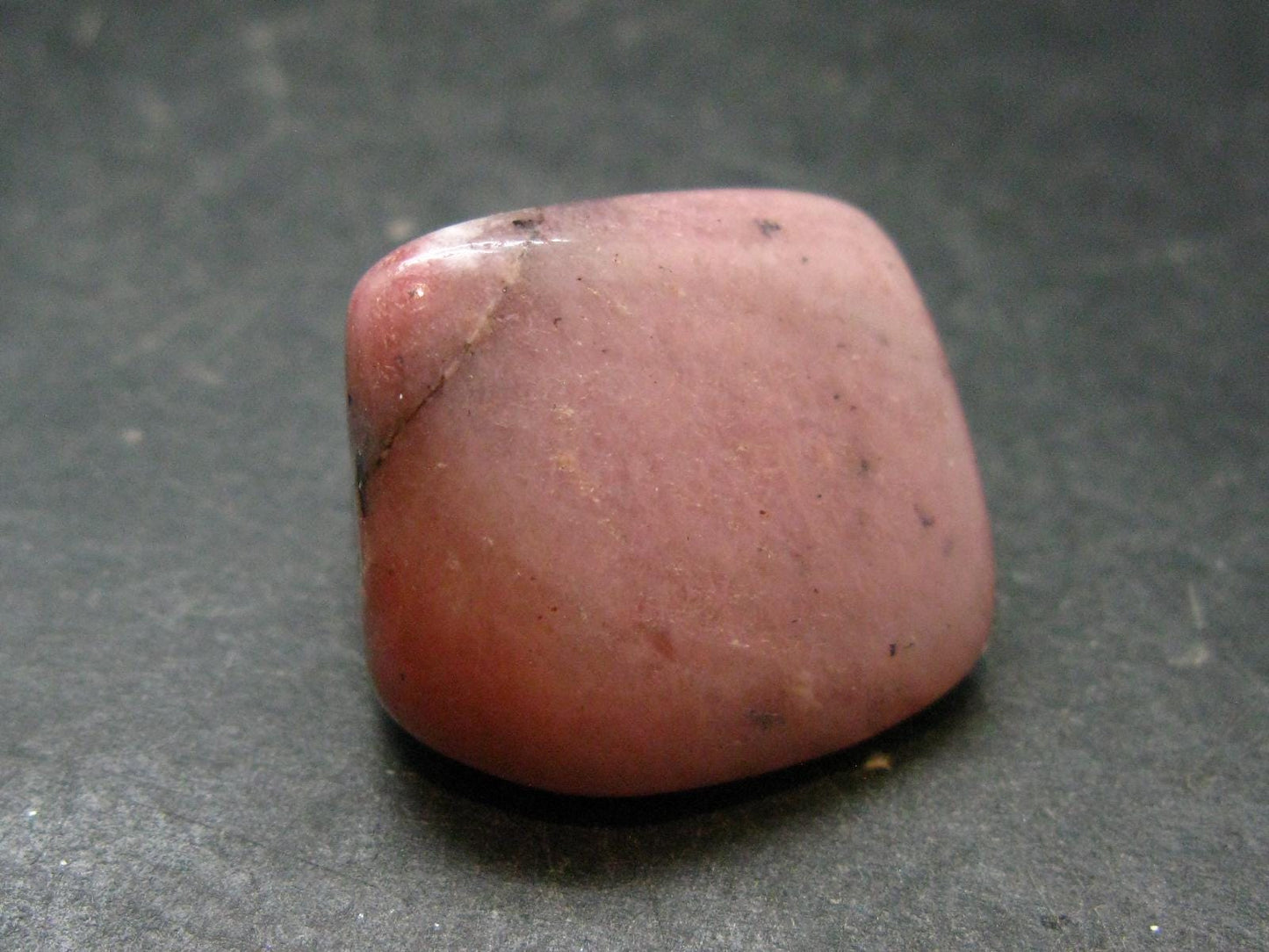 Rare Pink Petalite Tumbled Stone From Canada - 1.0" - 15.71 Grams