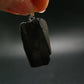 Bubble Hematite Silver Pendant from Morocco - 1.5" - 12.86 Grams