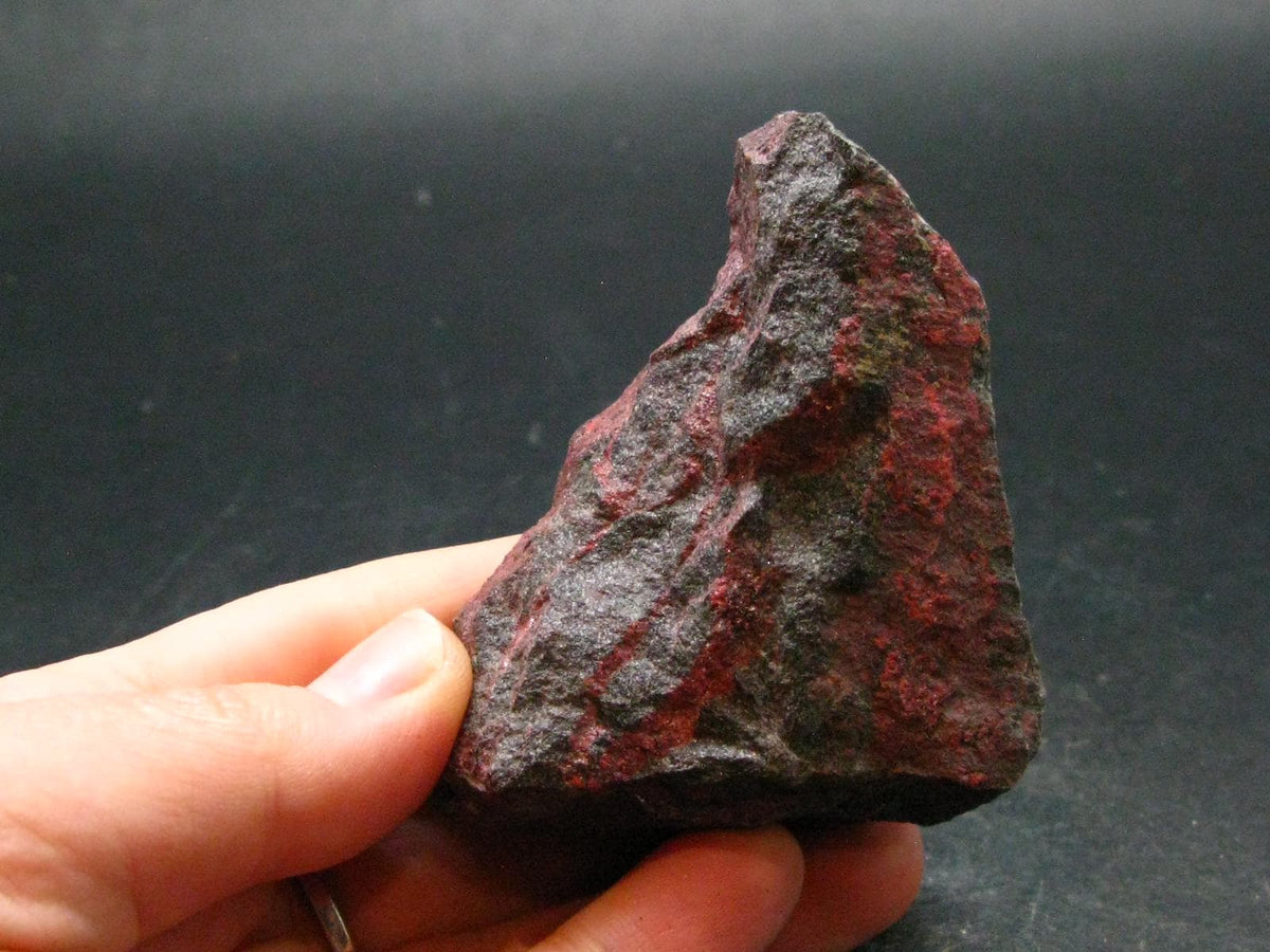 Rare Cinnabar Raw Piece From Spain - 2.6" - 113.22 Grams