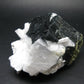 Green Tourmaline (Vanadium Dravite) Crystal on Albite From Tanzania - 3.5" - 416 Grams