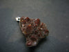 Rare Auralite Super 23 Large Cluster Amethyst Silver Pendant From Canada - 1.2" - 5.07 Grams