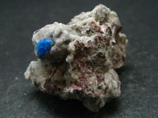 Cavansite on Stilbite Cluster From India - 1.7"