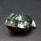 Nice Polished Seraphinite Clinochlore Stalactite Silver Pendant From Russia - 1.0" - 3.36 Grams
