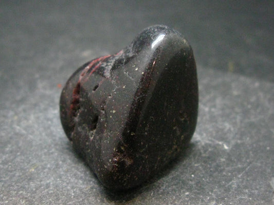 Red Cinnabar Cinabar Tumbled Piece From Spain - 29.21 Grams - 1.2"