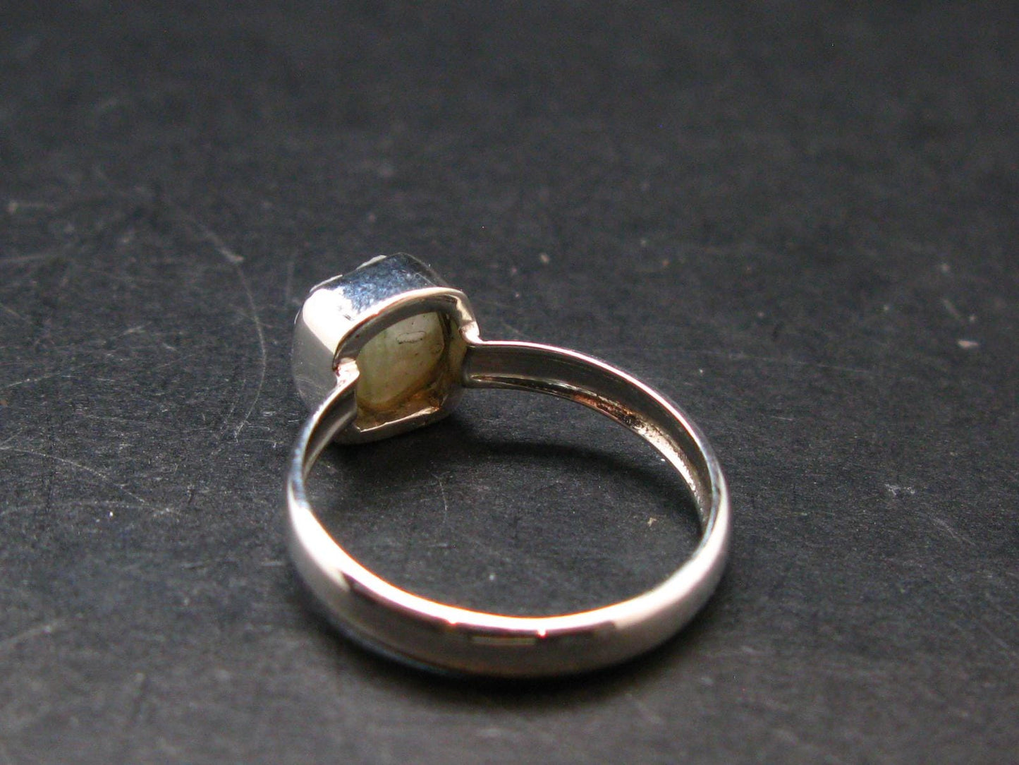 Phenakite Phenacite Sterling Silver Size 7 Ring from Nigeria - 2.0 Grams