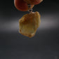 Gem Color Change See-Thru Straw Terminated Crystal Diaspore Crystal Silver Pendant From Turkey - 1.0" - 4.52 Grams