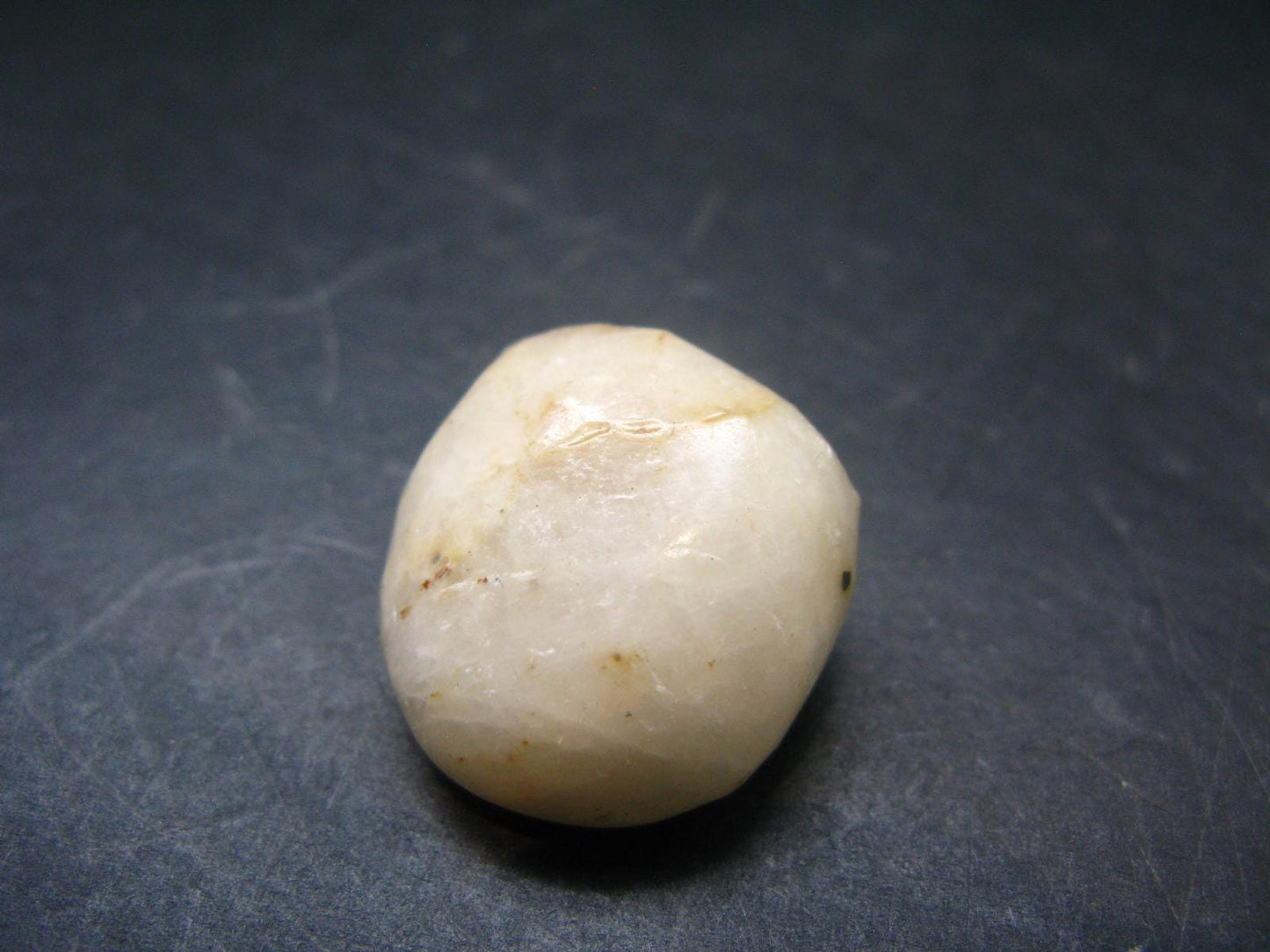 Rare Cryolite Tumbled Stone From Greenland - 0.9" - 14.67 Grams