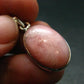 Pink Petalite Silver Pendant from Canada - 1.1" - 3.19 Grams